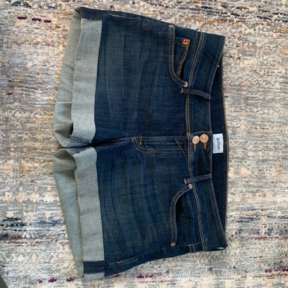 Hudson Croxley Denim Jean Shorts in Icon Size 29